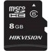 Карта памяти Hikvision HS-TF-C1(STD)/8G/ADAPTER microSD, 8Gb, Class10, UHS-I (U1), V10, чтение  до 92 Мб/сек, с SD адаптером