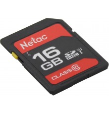 Карта памяти Netac P600 NT02P600STN-016G-R SDHC, 16Gb, Class10, UHS-I Class 1 (U1), чтение  до 80 Мб/сек                                                                                                                                                  