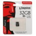 Карта памяти Kingston Industrial SDCIT2/32GBSP microSD, 32Gb, Class10, UHS-I, U3, V30, A1, чтение  100 Мб/с, без адаптера