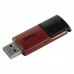 Флеш карта Netac U182 Red NT03U182N-016G-30RE 16Gb, USB 3.0, выдвижной коннектор, пластик, красный/черный