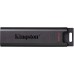 Флеш карта Kingston DataTraveler Max 256Gb DTMAX/256GB USB 3.2 Gen2/USB Type C, чтение  1000 Мб/с, запись  900 Мб/с, черная