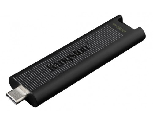 Флеш карта Kingston DataTraveler Max 256Gb DTMAX/256GB USB 3.2 Gen2/USB Type C, чтение  1000 Мб/с, запись  900 Мб/с, черная