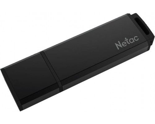 Флеш карта Netac U351 NT03U351N-008G-20BK 8Gb, USB 2.0, с колпачком, пластик, черный