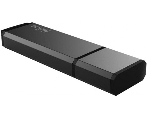 Флеш карта Netac U351 NT03U351N-008G-20BK 8Gb, USB 2.0, с колпачком, пластик, черный