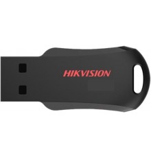 Флеш карта Hikvision M200R HS-USB-M200R(STD)/USB2.0/64G 64Gb, USB 2.0, пластик, черный/красный                                                                                                                                                            