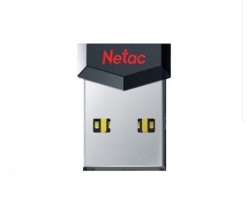 Флеш карта Netac UM81 NT03UM81N-016G-20BK 16Gb, USB2.0, Ultra compact, пластик, черная