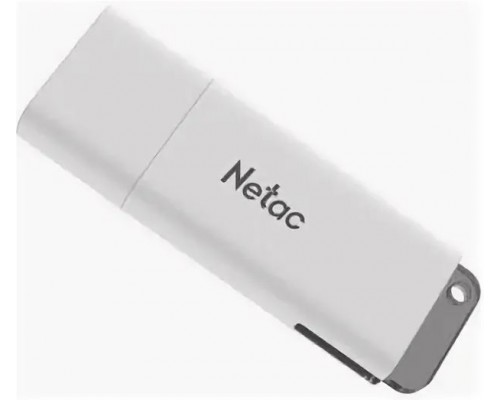 Флеш карта Netac U185 NT03U185N-064G-30WH 64Gb, USB 3.0, 5 Гбит/сек, с колпачком, белый