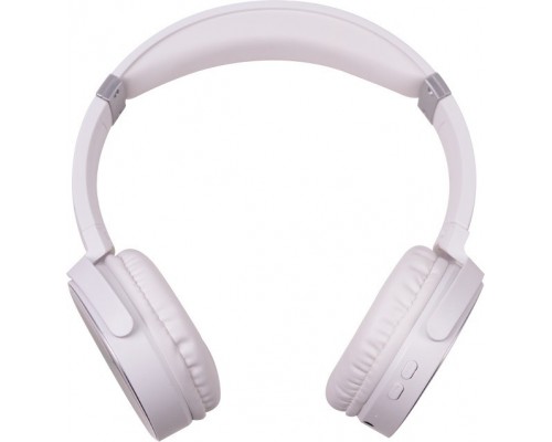 Гарнитура Harper HB-217 white беспроводная, накладная, mp3, 20-20000 Гц, 32 Ом, 105 дБ, Bluetooth/mini jack 3.5 мм, microSD, 300 мАч, белая