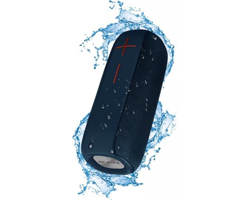 Портативная колонка Sven PS-295 blue стерео, 20 Вт, 60-20000 Гц, Bluetooth, TWS, FM-тюнер, microSD, microUSB/USB, mini jack 3.5 мм, 3000 мАч, IPX6, синяя