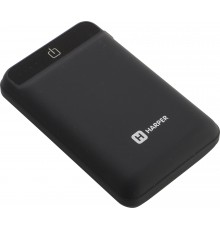 Внешний аккумулятор Harper PB-10005 black 10000 mAh, 2х USB/microUSB/USB Type-C, 2 А, 5 Вт, Li-Pol, фонарик, черный                                                                                                                                       