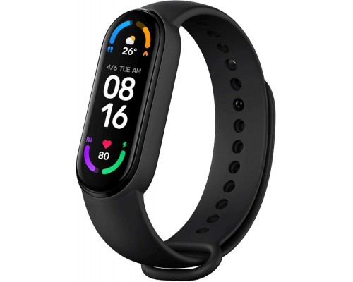 Фитнес браслет Xiaomi Mi Band 6 Black BHR4951GL экран 1.56