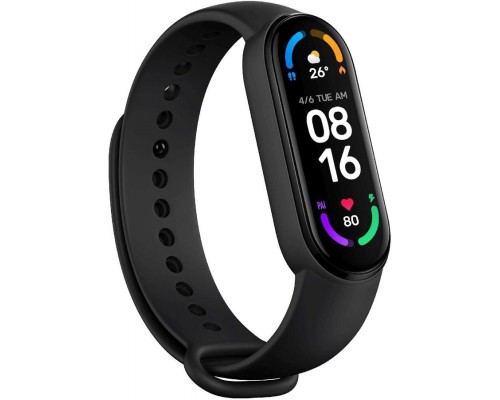 Фитнес браслет Xiaomi Mi Band 6 Black BHR4951GL экран 1.56