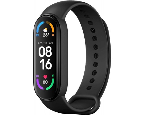 Фитнес браслет Xiaomi Mi Band 6 Black BHR4951GL экран 1.56