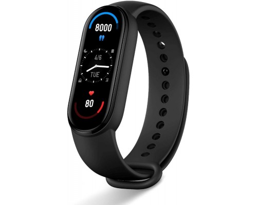 Фитнес браслет Xiaomi Mi Band 6 Black BHR4951GL экран 1.56