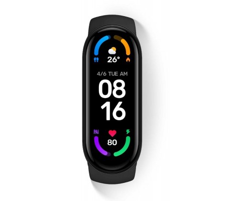 Фитнес браслет Xiaomi Mi Band 6 Black BHR4951GL экран 1.56