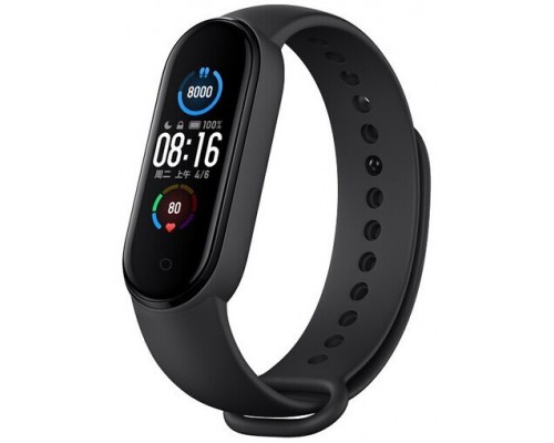 Фитнес браслет Xiaomi Mi Band 5 Black BHR4219RU экран 1.1