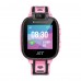 Умные часы JET KID Assistant Pink/Grey, детские, сенсорный экран IPS 1.44