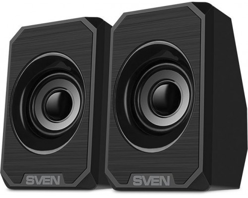 Колонки Sven 180 SV-020248 2.0, стерео, 100-20000 Гц, 6 Вт, порт USB, динамики 53 мм, цвет  черный