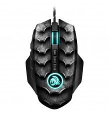 Мышь Sharkoon Drakonia II Black, оптическая, проводная, 15000 dpi, USB, подсветка RGB, цвет  черный                                                                                                                                                       