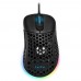 Мышь Sharkoon Light2 200 black оптическая, 16000 dpi, Pixart PMW-3389, USB, подсветка RGB, черная