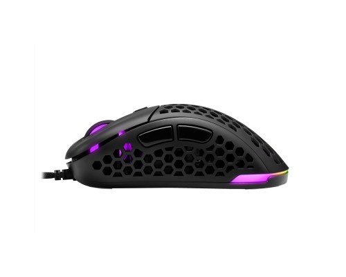 Мышь Sharkoon Light2 200 black оптическая, 16000 dpi, Pixart PMW-3389, USB, подсветка RGB, черная