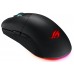 Мышь ASUS ROG Pugio II Wireless 90MP01L0-BMUA00 оптическая, беспроводная/проводная, 2.4GHz, 16000 dpi, USB, RGB подсветка, цвет  черный