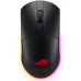 Мышь ASUS ROG Pugio II Wireless 90MP01L0-BMUA00 оптическая, беспроводная/проводная, 2.4GHz, 16000 dpi, USB, RGB подсветка, цвет  черный