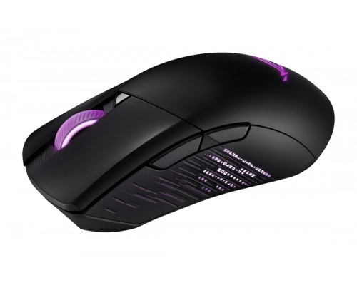 Мышь ASUS ROG Gladius III Wireless 90MP0200-BMUA00 оптическая, беспроводная/проводная, 19000 dpi, 2.4 ГГц/Bluetooth/USB, 6 кн, RGB подсветка, черная