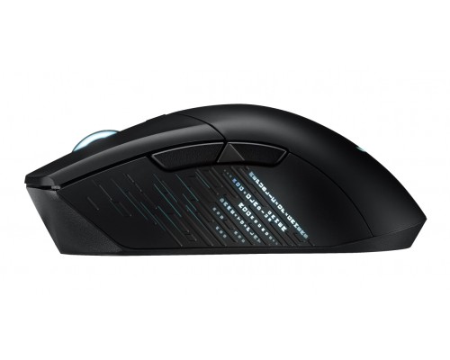 Мышь ASUS ROG Gladius III Wireless 90MP0200-BMUA00 оптическая, беспроводная/проводная, 19000 dpi, 2.4 ГГц/Bluetooth/USB, 6 кн, RGB подсветка, черная