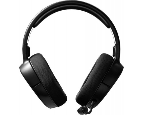 Гарнитура SteelSeries Arctis 1 Wireless SS61502 для Xbox, беспроводная, стерео, 20-20000 Гц, 32 Ом, 98 дБ, 2.4 ГГц/mini jack 3.5 mm/USB-C, 100-6500 Гц, -38 дБ, 40 мм, черная