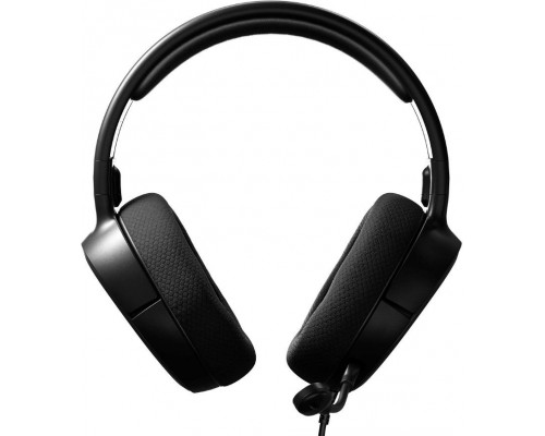 Гарнитура SteelSeries Arctis 1 SS61425 проводная, стерео, для PS, 20-20000 Гц, 32 Ом, 100 дБ, 2 х mini jack 3.5 mm, 100-10000 Гц, -38 дБ, 40 мм, черная