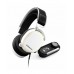 Гарнитура SteelSeries Arctis Pro+GameDAC white SS61454 проводная, 10-40000 Гц, 32 Ом, 102 дБ, USB/mini jack 3.5 mm, 100-10000 Гц, -38 дБ, 40 мм, звуковая карта с OLED-дисплеем