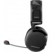 Гарнитура SteelSeries Arctis 7 black SS61505 беспроводная, стерео, 20-20000 Гц, 32 Ом, 98 дБ, 2.4 ГГц/2 х mini jack 3.5 mm, 100-6500 Гц, -38 дБ, 40 мм, черная