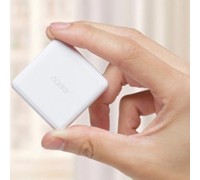 Куб управления Aqara Cube MFKZQ01LM управление умным домом Zigbee, батарейка CR2450, управление жестами, пластик, белый                                                                                                                                   