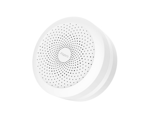 Центр управления умного дома Aqara Hub M1S HM1S-G01 Zigbee, WiFi, от сети, 100-240 В, управление голосом, динамик, датчик освещенности, пластик, белый