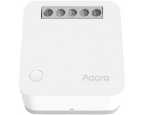 Реле одноканальное Aqara T1 SSM-U01 With Neutral для управления светом и электроприборами Zigbee, до 2500 Вт, 10 А, 100-250 В, 50/60 Гц, со смартфона