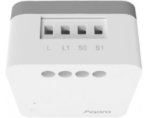 Реле одноканальное Aqara T1 SSM-U02 No Neutral для управления светом и электроприборами Zigbee, до 1250 Вт, 10 А, 100-250 В, 50/60 Гц, со смартфона