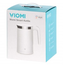 Умный чайник Viomi Smart Kettle Bluetooth Pro V-SK152A white до 1.5 л, 1800 Вт, поддержание температуры, кнопки упр.на чайнике, сталь/пластик, белый                                                                                                      