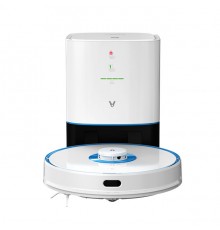 Робот-пылесос Viomi Alpha S9 UV V-RVCLMD28D циклонный, WiFi, 50 Вт, 0.3 л, 200 м2, 5200 мАч, 220 мин, сухая, влажная уборка, белый/голубой                                                                                                                