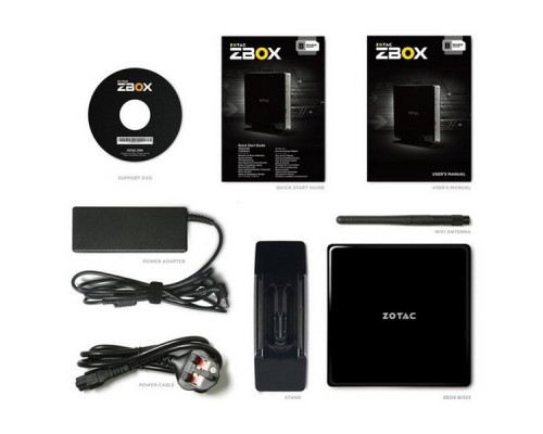 Неттоп Zotac ZBOX BI325 w/Windows ZBOX-BI325-BE-W3B