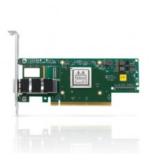 Сетевой адаптер MCX653105A-ECAT ConnectX-6 VPI adapter card, 100Gb/s (HDR100, EDR IB and 100GbE), single-port QSFP56, PCIe3.0/4.0 x16, tall bracket                                                                                                       