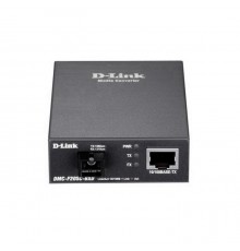 Медиаконвертер, DMC-F20SC-BXD/B1A WDM медиаконвертер с 1 портом 10/100Base-TX и 1 портом 100Base-FX с разъемом SC (ТХ: 1550 нм; RX: 1310 нм) для одномодового оптического кабеля (до 20 км), RTL                                                          