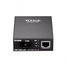 Медиаконвертер, DMC-F20SC-BXU/B1A WDM медиаконвертер с 1 портом 10/100Base-TX и 1 портом 100Base-FX с разъемом SC (ТХ: 1310 нм; RX: 1550 нм) для одномодового оптического кабеля (до 20 км), RTL                                                          