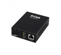 Медиаконвертер, DMC-F02SC/B1A Медиаконвертер с 1 портом 10/100Base-TX и 1 портом 100Base-FX с разъемом SC для многомодового оптического кабеля (до 2 км), RTL                                                                                             