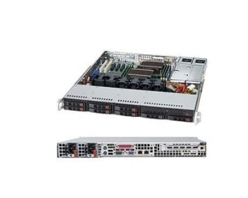 Корпус для сервера 1U 700/750W CSE-113TQ-R700CB SUPERMICRO