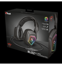 Гарнитура игровая RGB 7.1 Trust GXT450 BLIZZ (арт. 23191)                                                                                                                                                                                                 