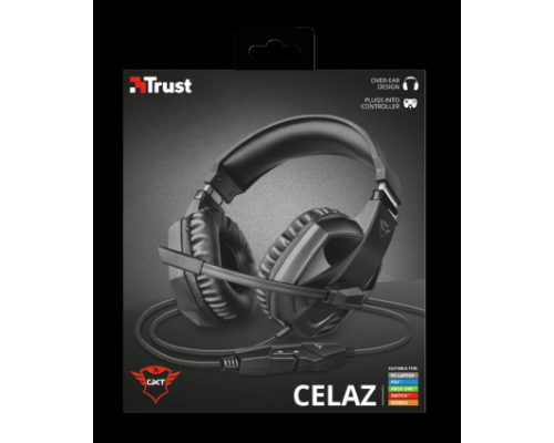 Гарнитура игровая мультиплатформенная Trust GXT412 CELAZ (арт. 23373)