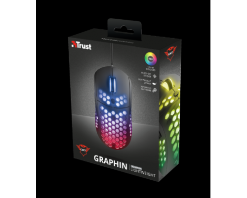 Мышь игровая облегченная с подсветкой Trust GXT960 GRAPHIN (арт. 23758)