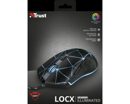 Мышь игровая Trust GXT133 LOCX (арт. 22988)