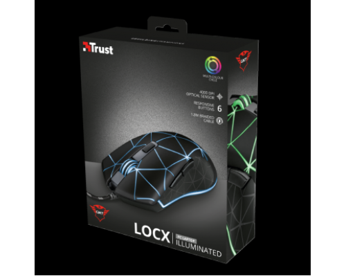 Мышь игровая Trust GXT133 LOCX (арт. 22988)